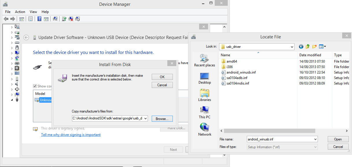Install Rockchip Usb Driver Windows 8.1